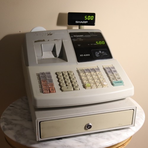 Sharp a203 electronic cash - xe-a203,
