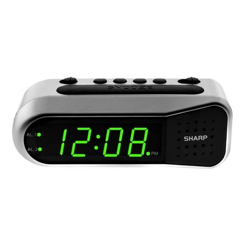 Sharp digital dual alarm - sharp,